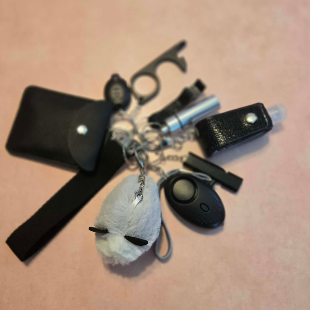 AAAAAAHH Black Women's Safety Opossum Keychain (Copy)