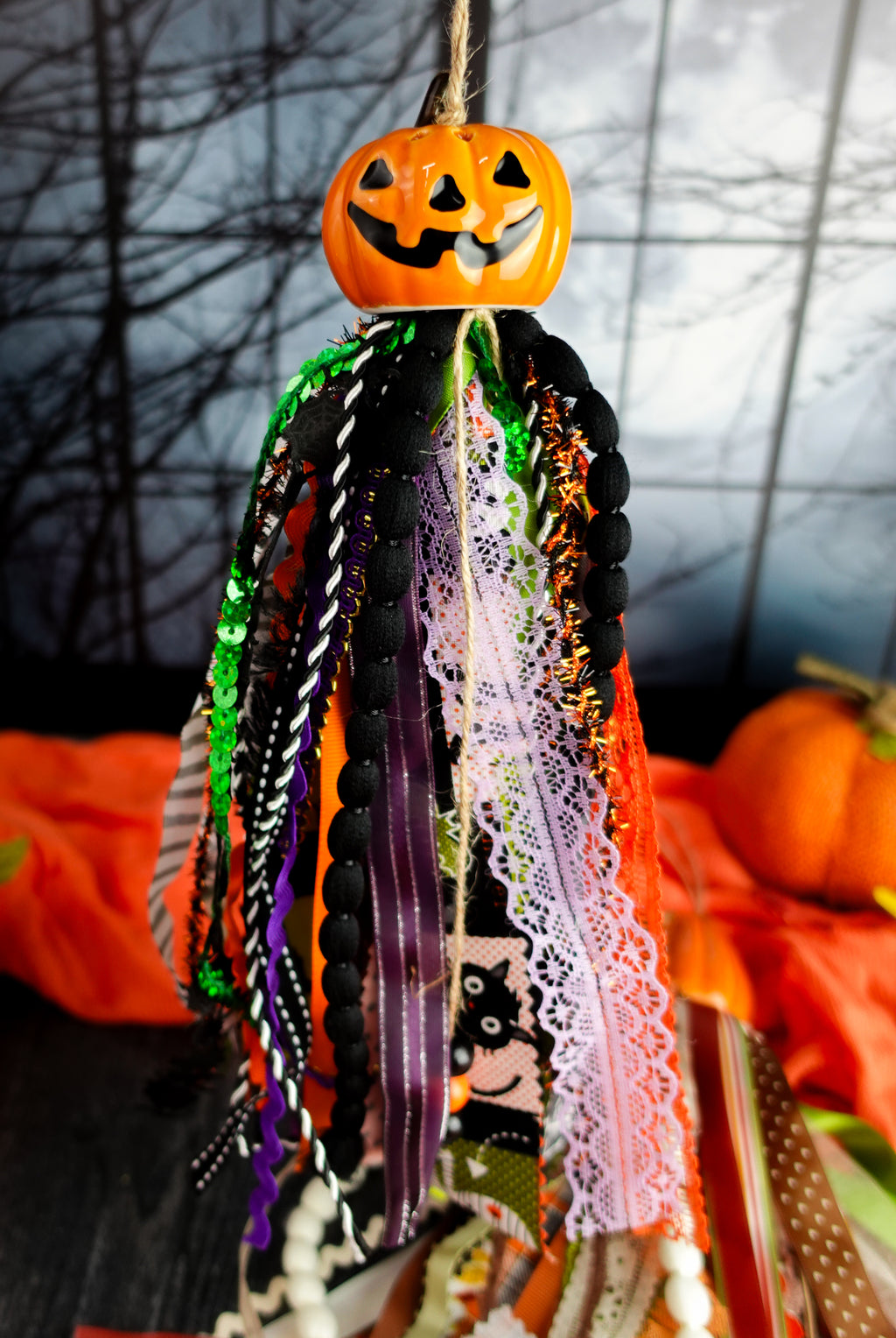 Workshop Kit: Fall/Halloween Mini Salt Shaker Tassel Kit